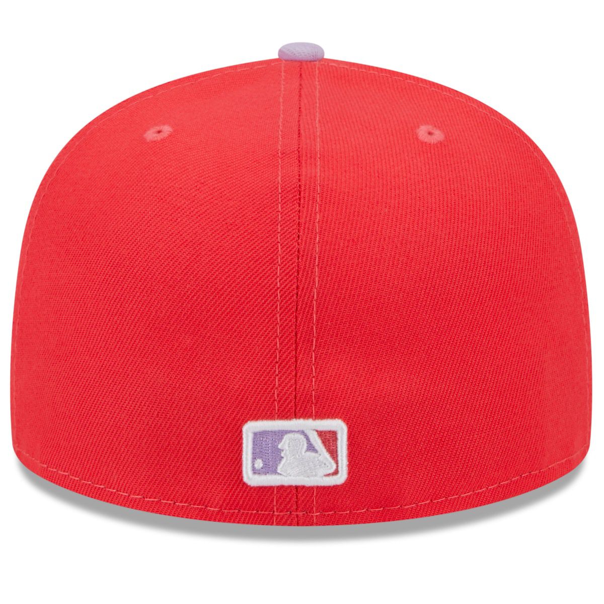 Oakland Athletics MLB Red/Lavender Athletics Spring Color Two-Tone 59FIFTY Fitted Hat