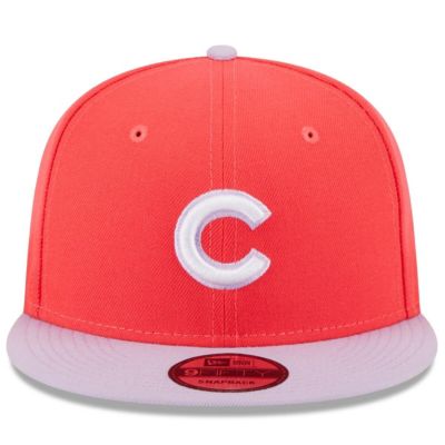 MLB Red/Purple Chicago Cubs Spring Basic Two-Tone 9FIFTY Snapback Hat