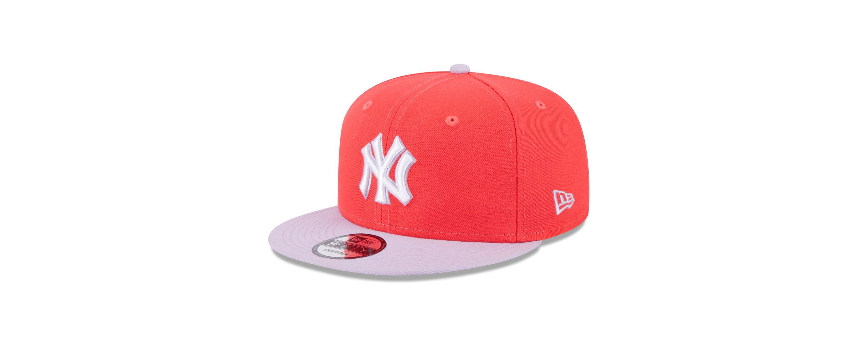 MLB Red/Purple New York Yankees Spring Basic Two-Tone 9FIFTY Snapback Hat