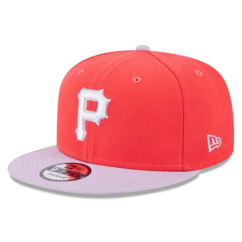 MLB Red/Purple Pittsburgh Pirates Spring Basic Two-Tone 9FIFTY Snapback Hat
