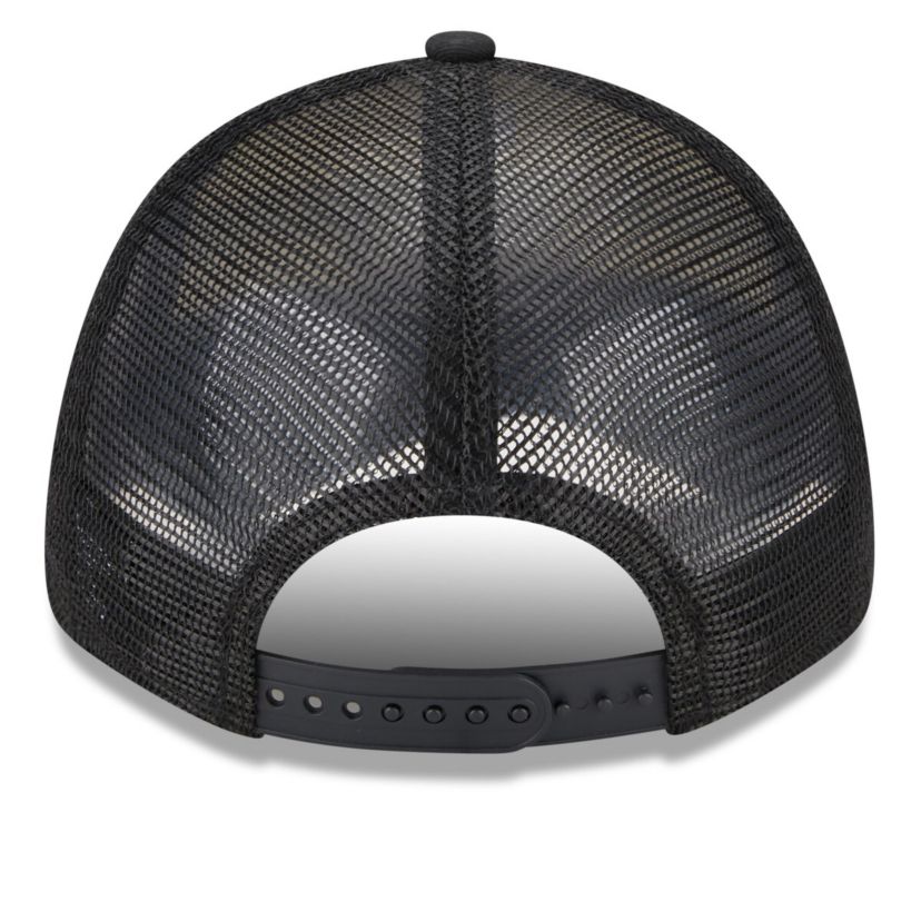 MLB White/Black San Francisco Giants Team Stripe Trucker 9FORTY Snapback Hat