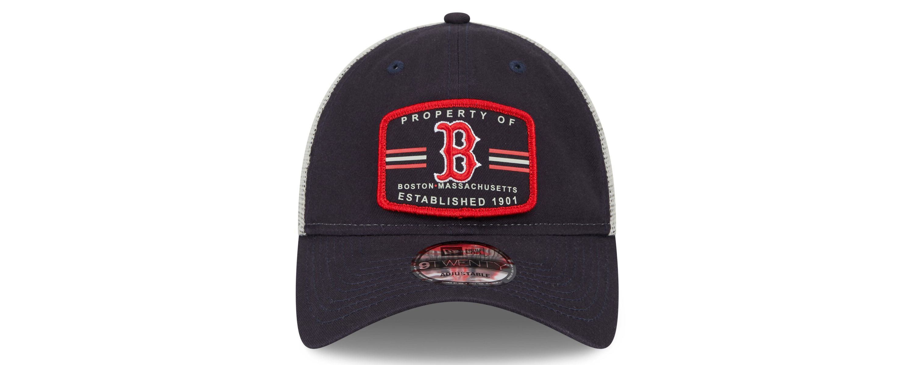 Boston Red Sox MLB Boston Sox Property Trucker 9TWENTY Snapback Hat