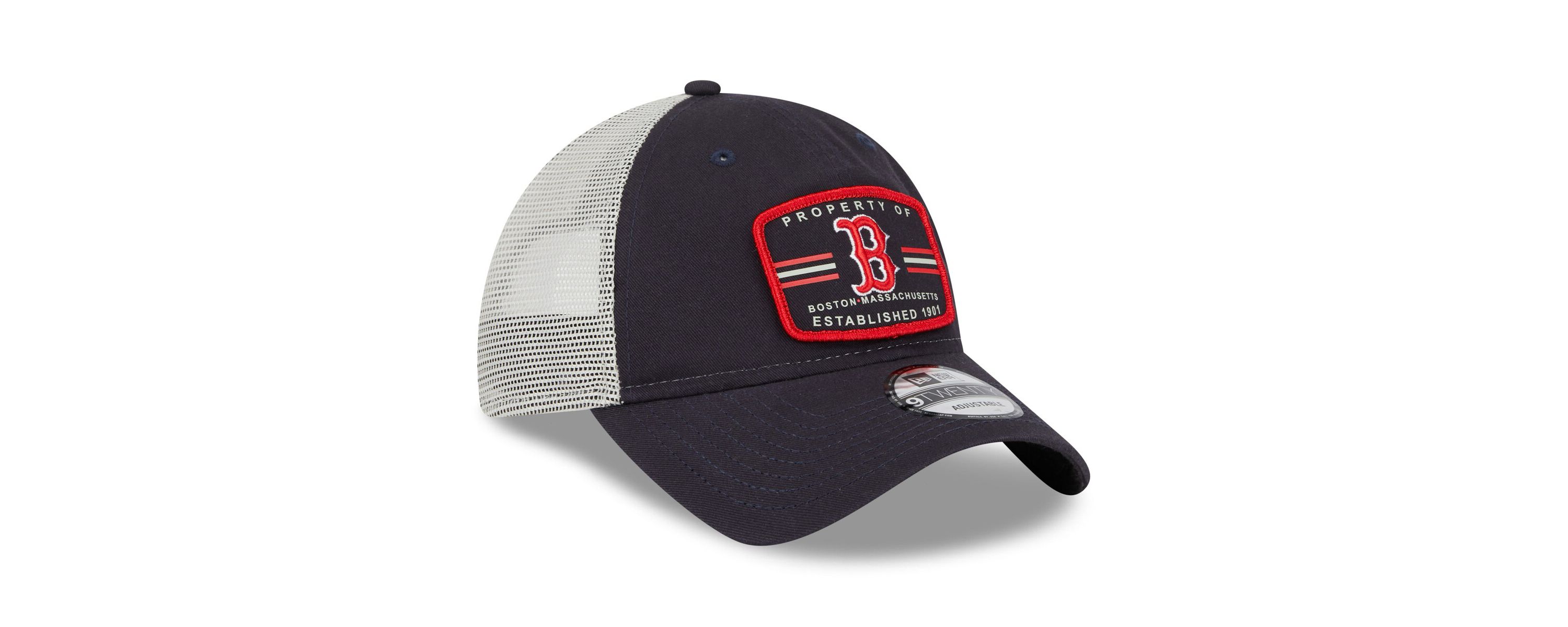Boston Red Sox MLB Boston Sox Property Trucker 9TWENTY Snapback Hat