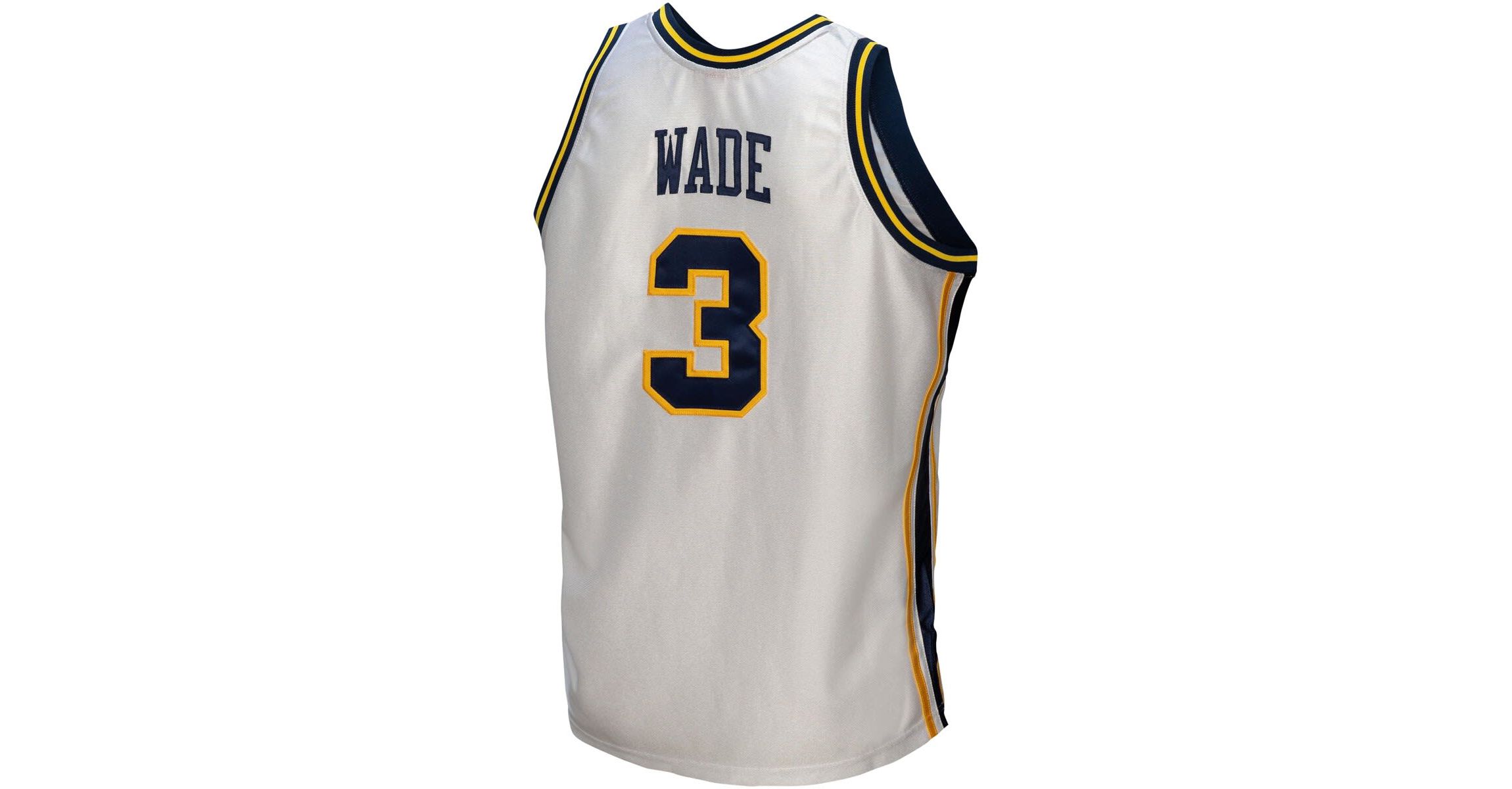 NCAA Dwyane Wade Marquette Golden Eagles NCAA Vault Authentic Jersey