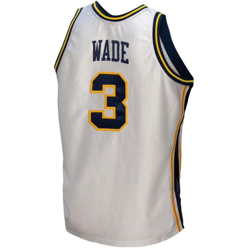 NCAA Dwyane Wade Marquette Golden Eagles NCAA Vault Authentic Jersey