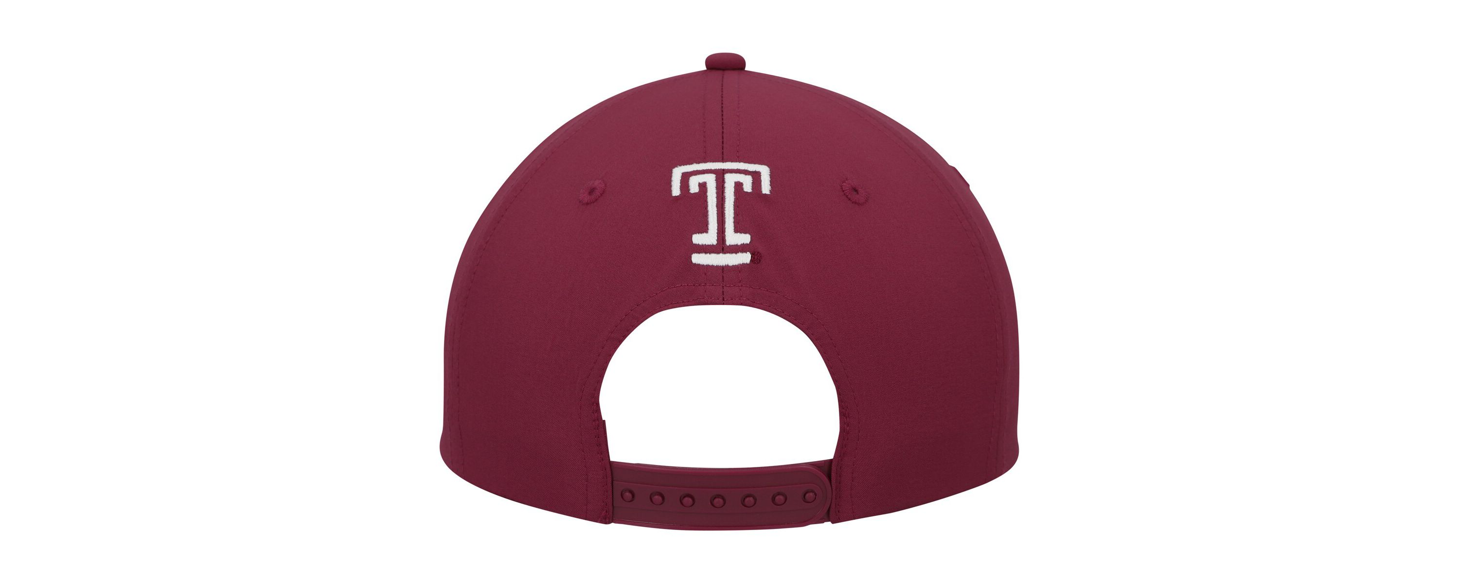 NCAA Cherry Temple Owls Positraction Snapback Hat