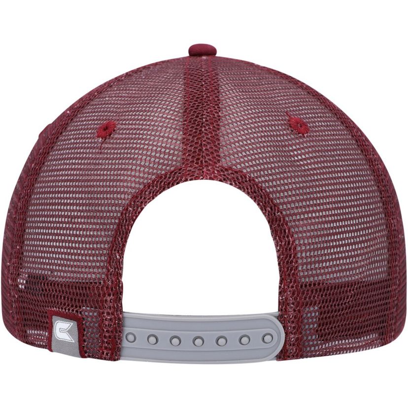 NCAA Gray/Maroon Virginia Tech Hokies Love Fern Trucker Snapback Hat