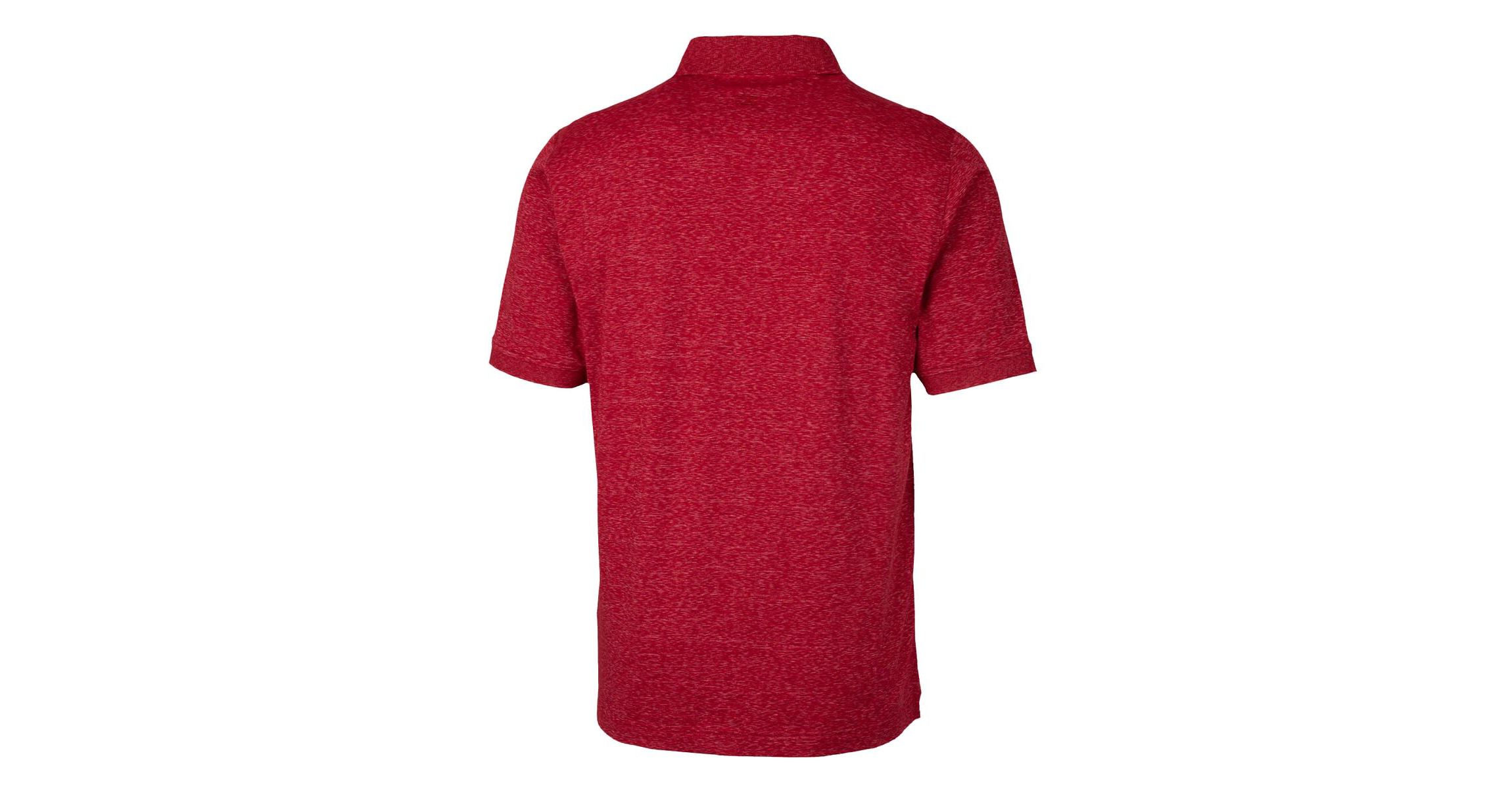 MLB Cleveland Guardians Advantage Space Dye Tri-Blend Polo