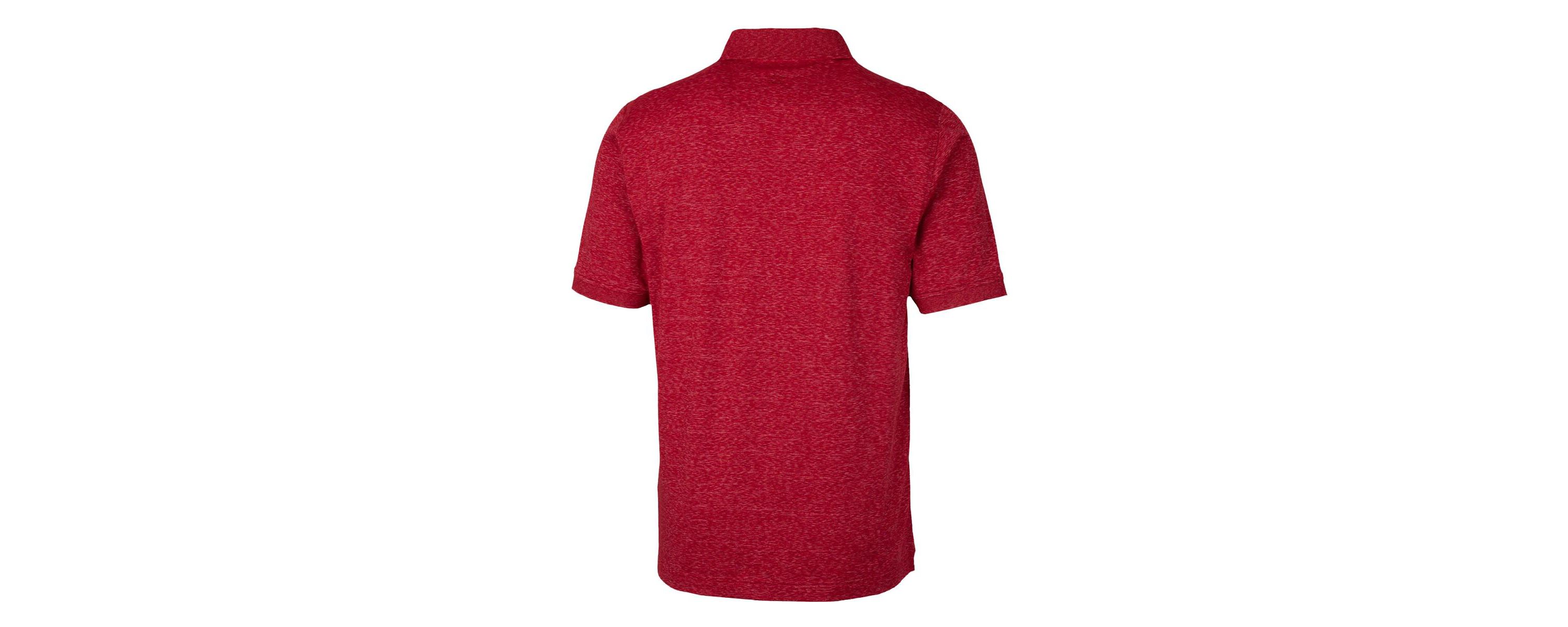 MLB Cleveland Guardians Advantage Space Dye Tri-Blend Polo
