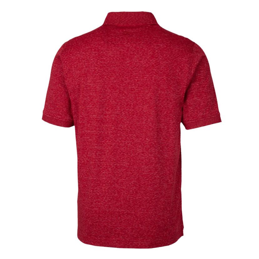 MLB Cleveland Guardians Advantage Space Dye Tri-Blend Polo