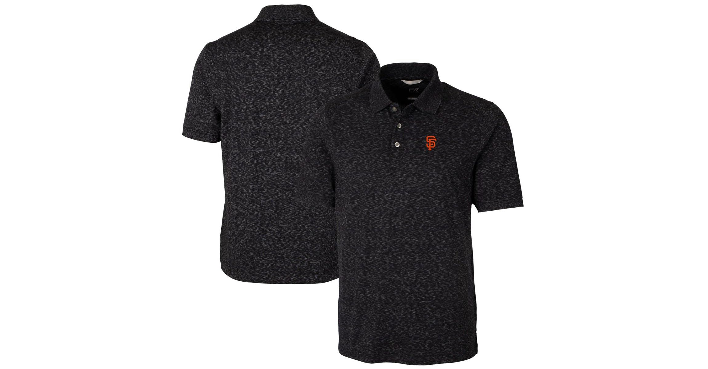 MLB ed San Francisco Giants Advantage Space Dye Tri-Blend Polo