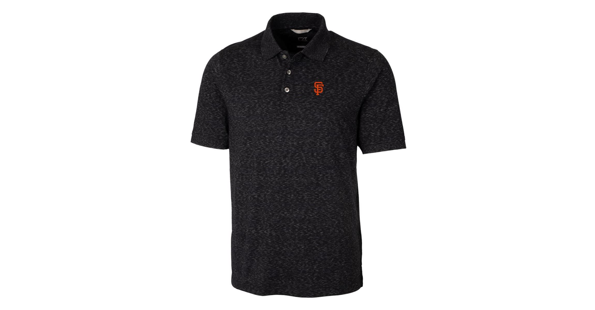 MLB ed San Francisco Giants Advantage Space Dye Tri-Blend Polo