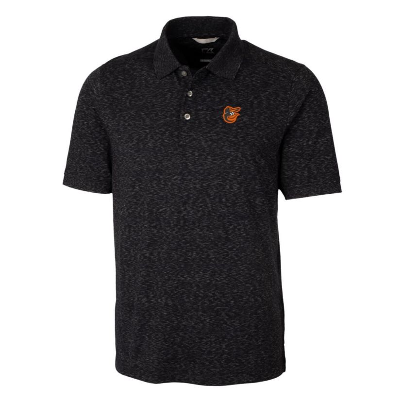 MLB ed Baltimore Orioles Advantage Space Dye Tri-Blend Polo