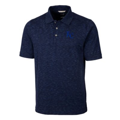 MLB ed Kansas City Royals Advantage Space Dye Tri-Blend Polo