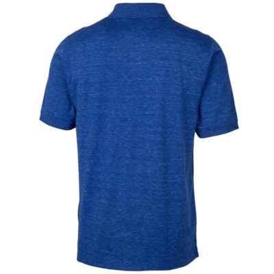 MLB Los Angeles Dodgers Advantage Space Dye Tri-Blend Polo