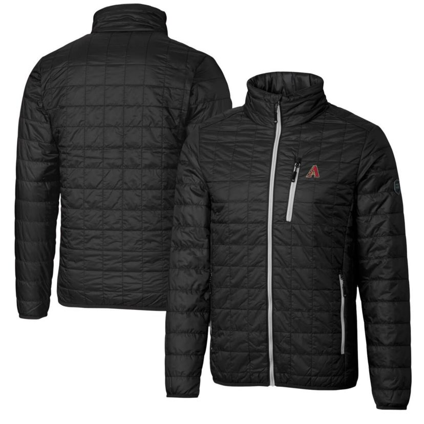 MLB Arizona Diamondbacks Rainier Eco Insulated Full-Zip Puffer Jacket
