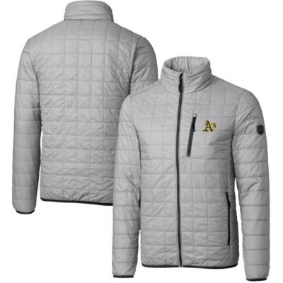 MLB Oakland Athletics Rainier Eco Insulated Full-Zip Puffer Jacket