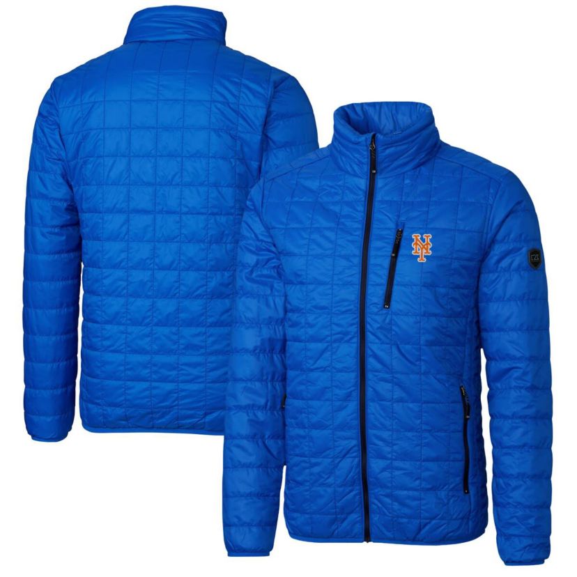 MLB New York Mets Rainier Eco Insulated Full-Zip Puffer Jacket