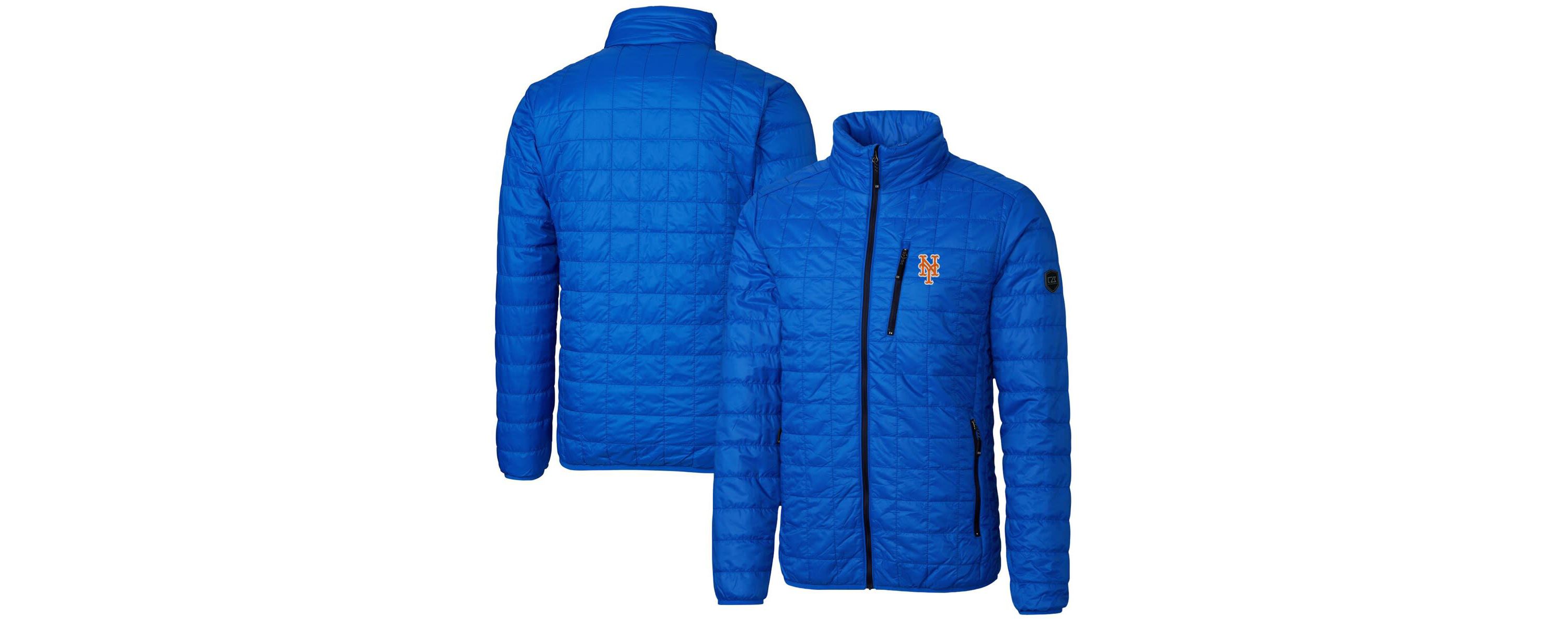MLB New York Mets Rainier Eco Insulated Full-Zip Puffer Jacket