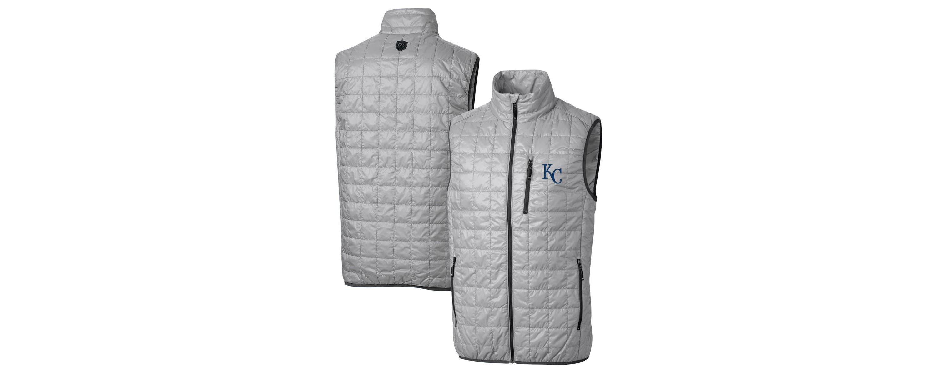 MLB Kansas City Royals Rainier Full-Zip Puffer Vest