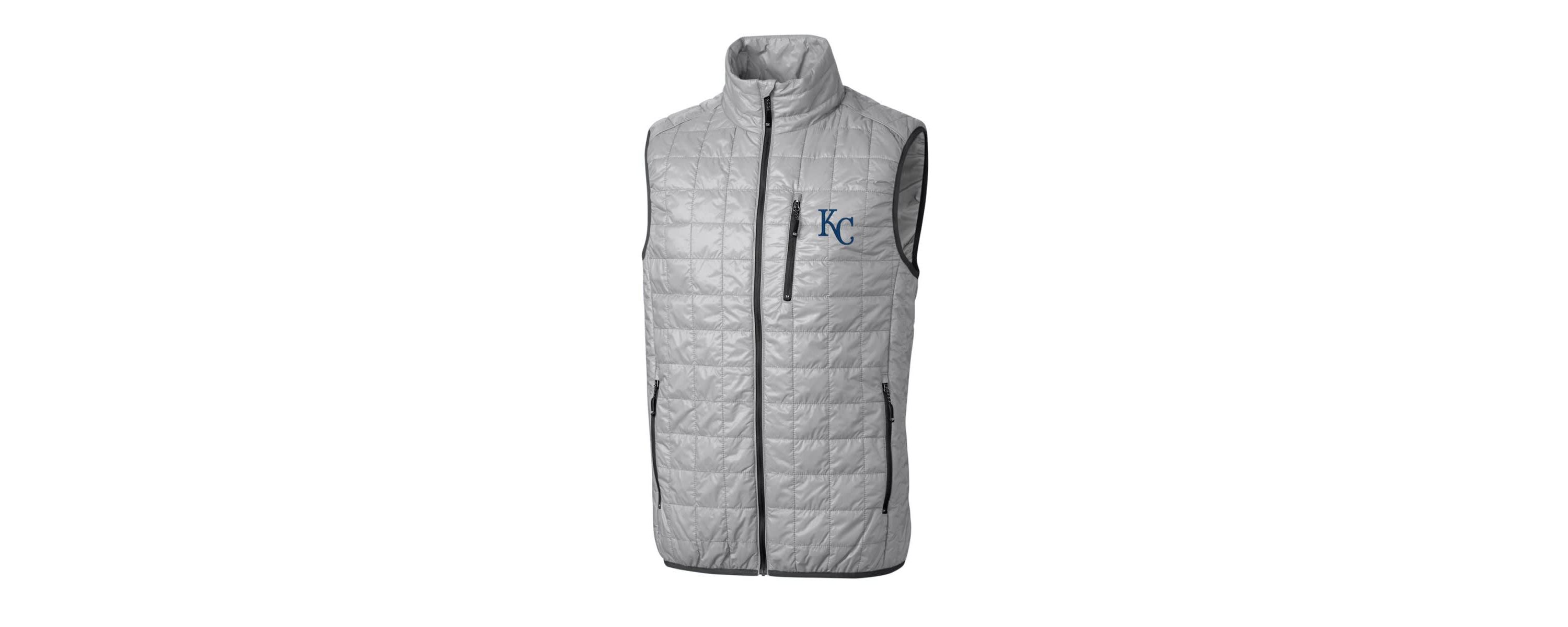 MLB Kansas City Royals Rainier Full-Zip Puffer Vest