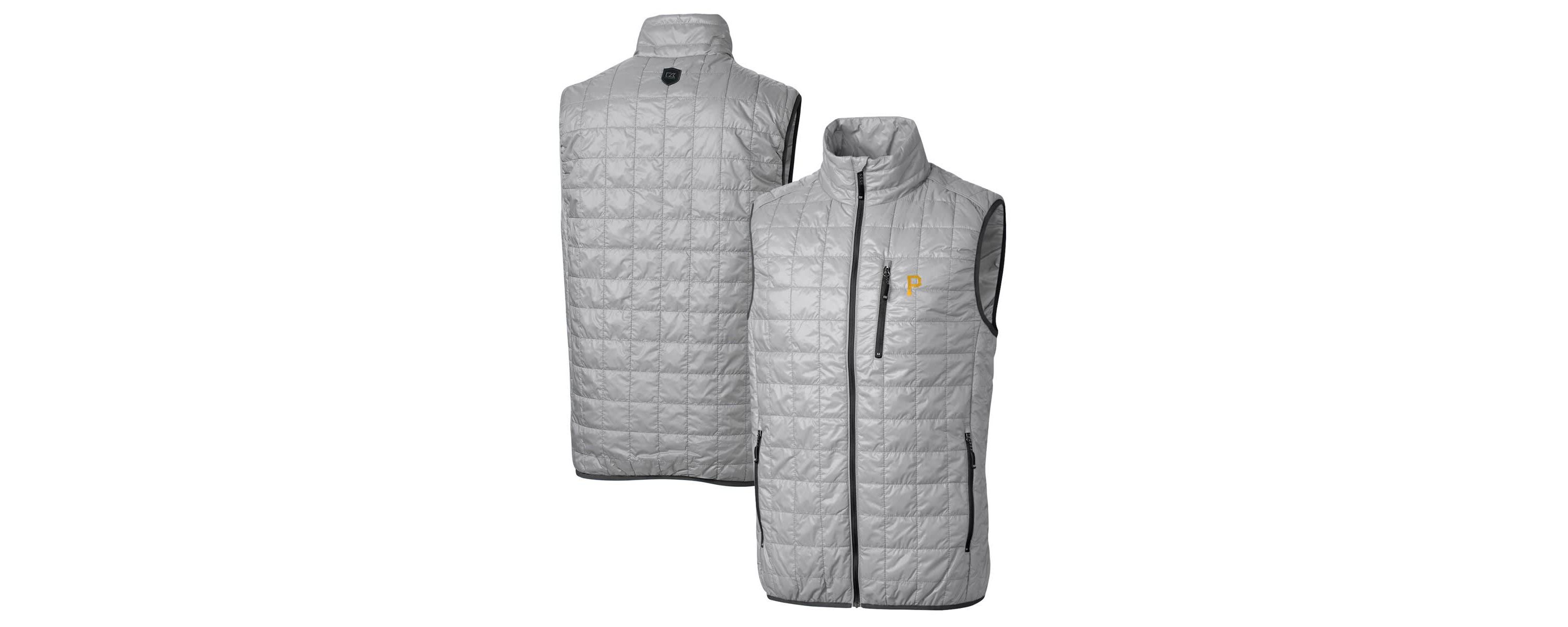 MLB Pittsburgh Pirates Rainier Full-Zip Puffer Vest