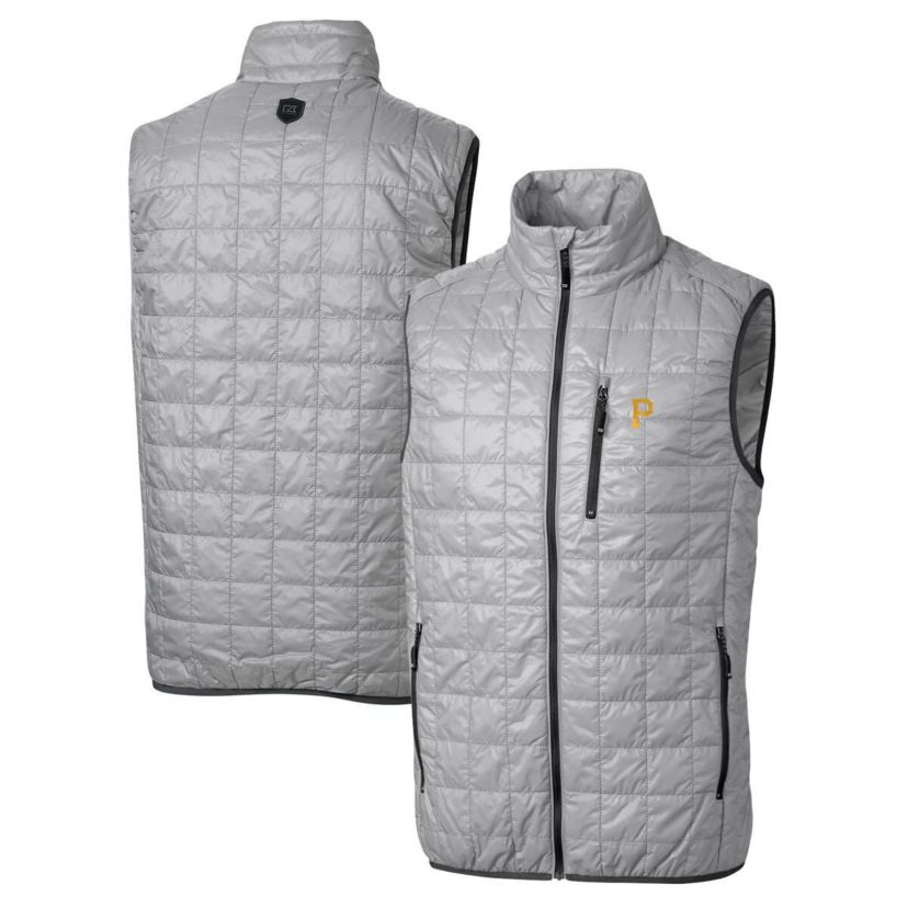 MLB Pittsburgh Pirates Rainier Full-Zip Puffer Vest