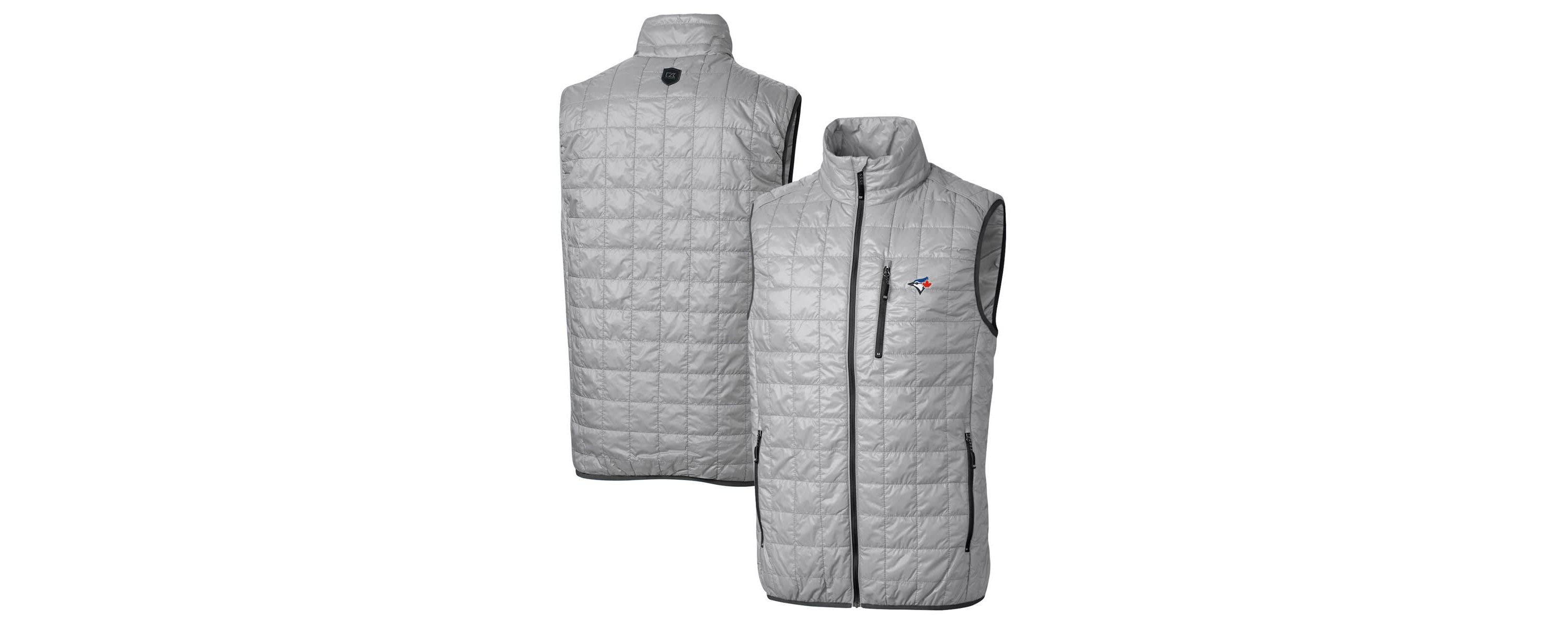 Toronto Blue Jays MLB Toronto Jays Rainier Full-Zip Puffer Vest