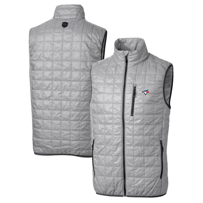 Toronto Blue Jays MLB Toronto Jays Rainier Full-Zip Puffer Vest