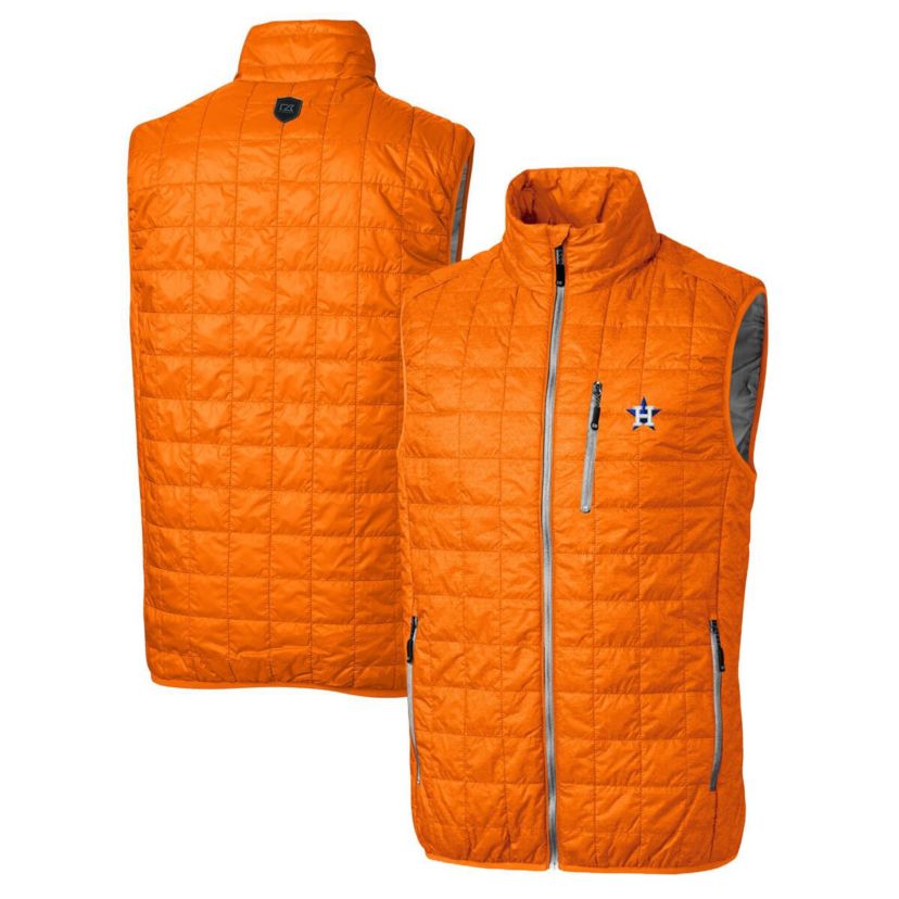 MLB Houston Astros Rainier Full-Zip Puffer Vest