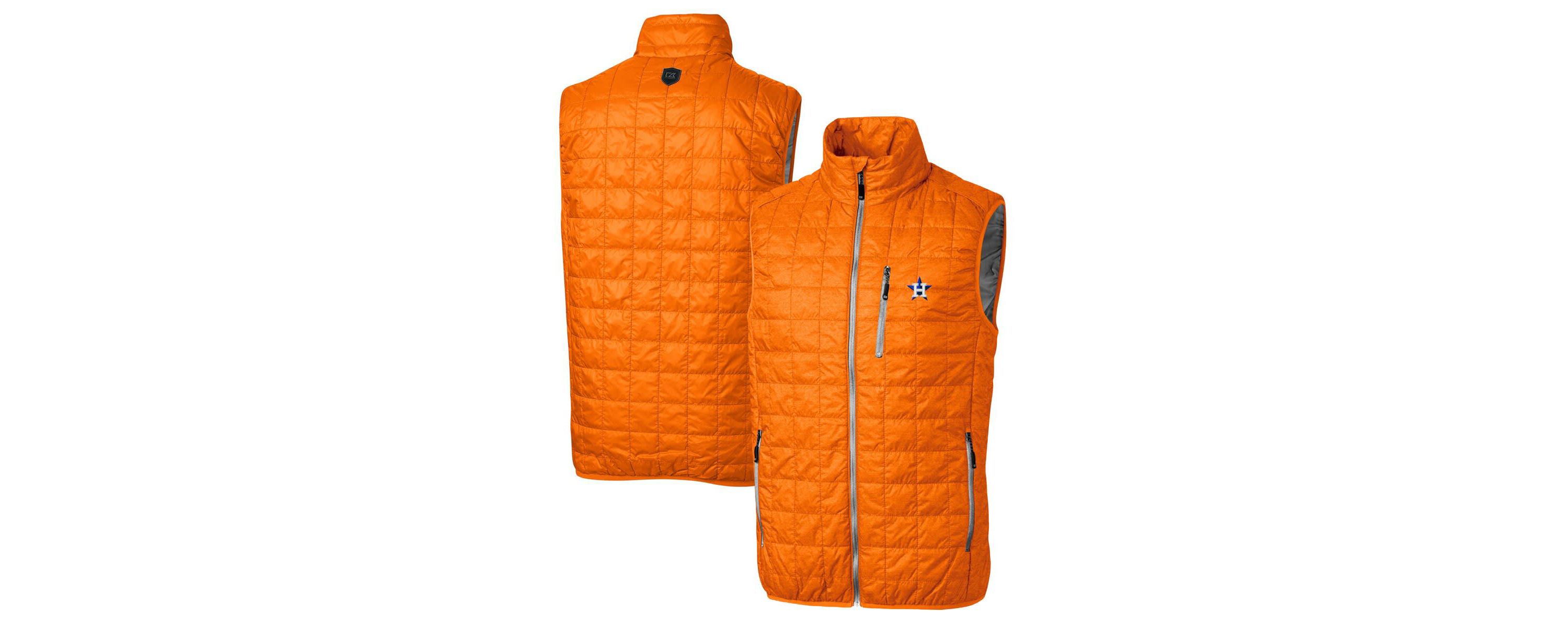 MLB Houston Astros Rainier Full-Zip Puffer Vest