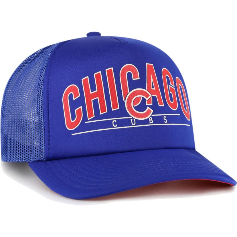 MLB Chicago Cubs Backhaul Foam Trucker Snapback Hat