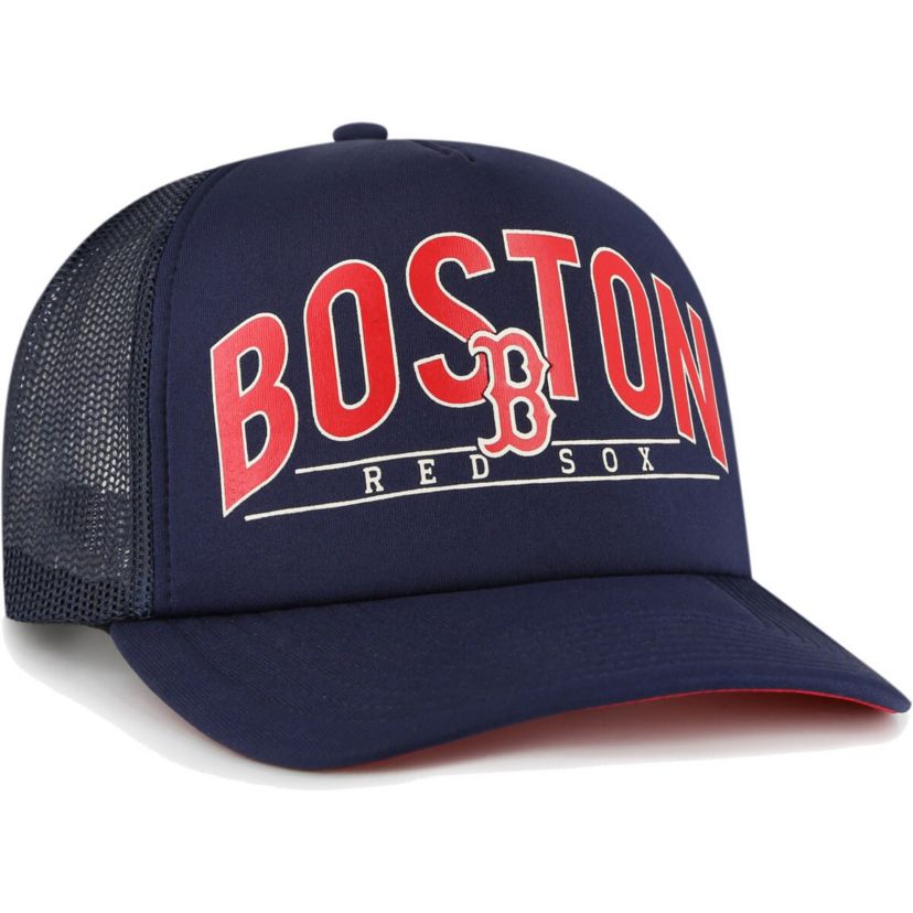 Boston Red Sox MLB Boston Sox Backhaul Foam Trucker Snapback Hat