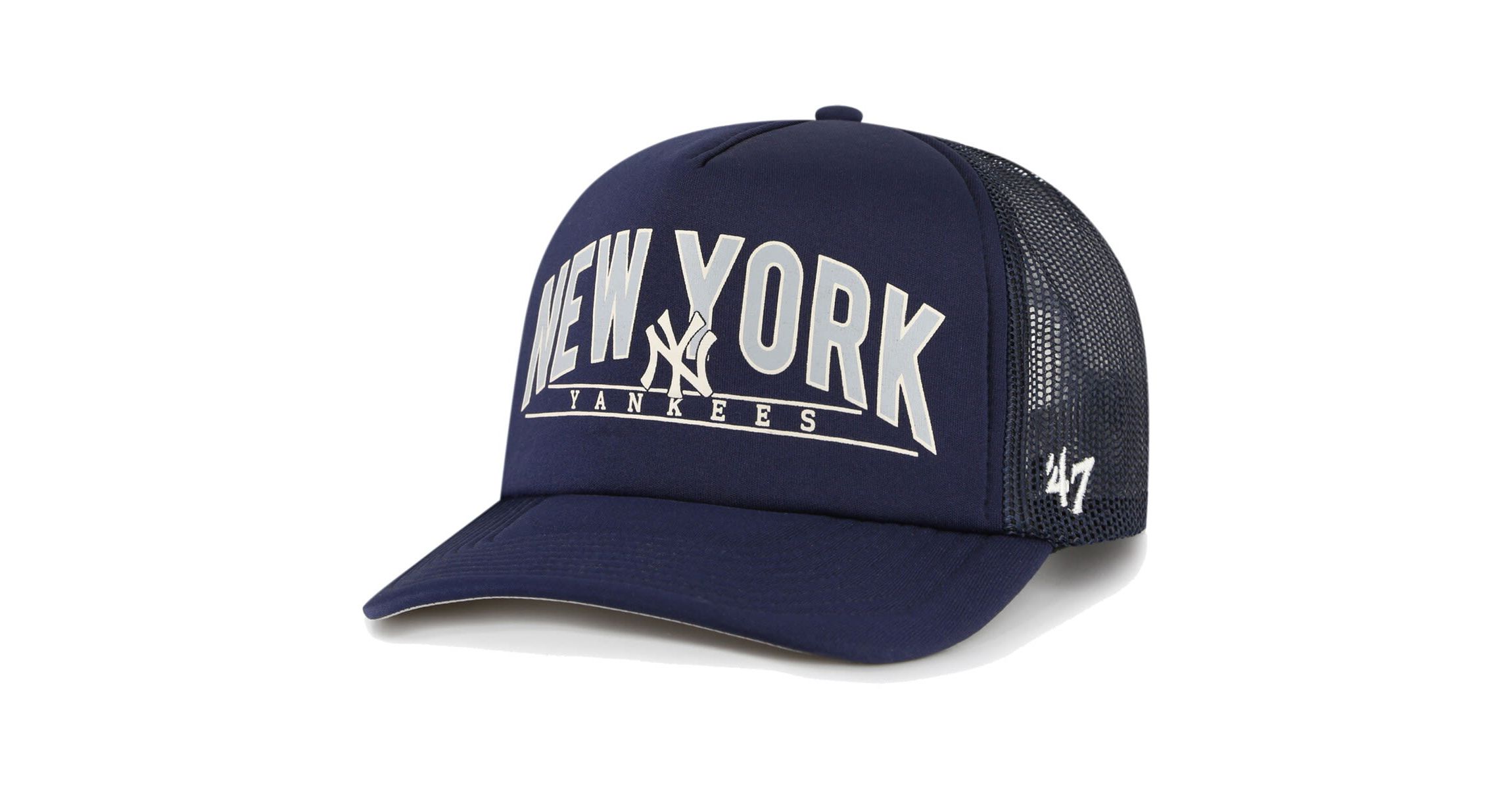 MLB New York Yankees Backhaul Foam Trucker Snapback Hat