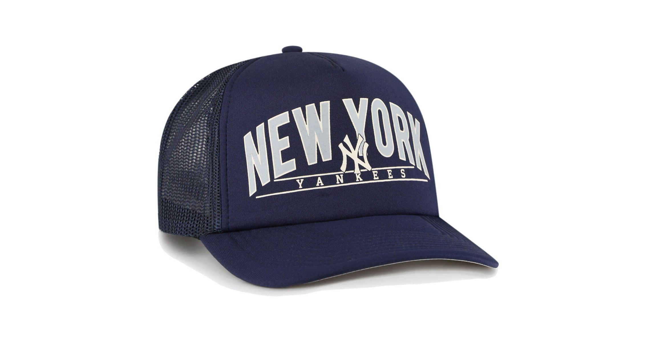 MLB New York Yankees Backhaul Foam Trucker Snapback Hat
