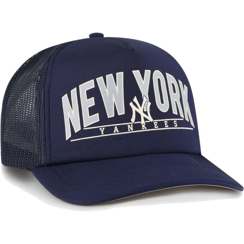 MLB New York Yankees Backhaul Foam Trucker Snapback Hat