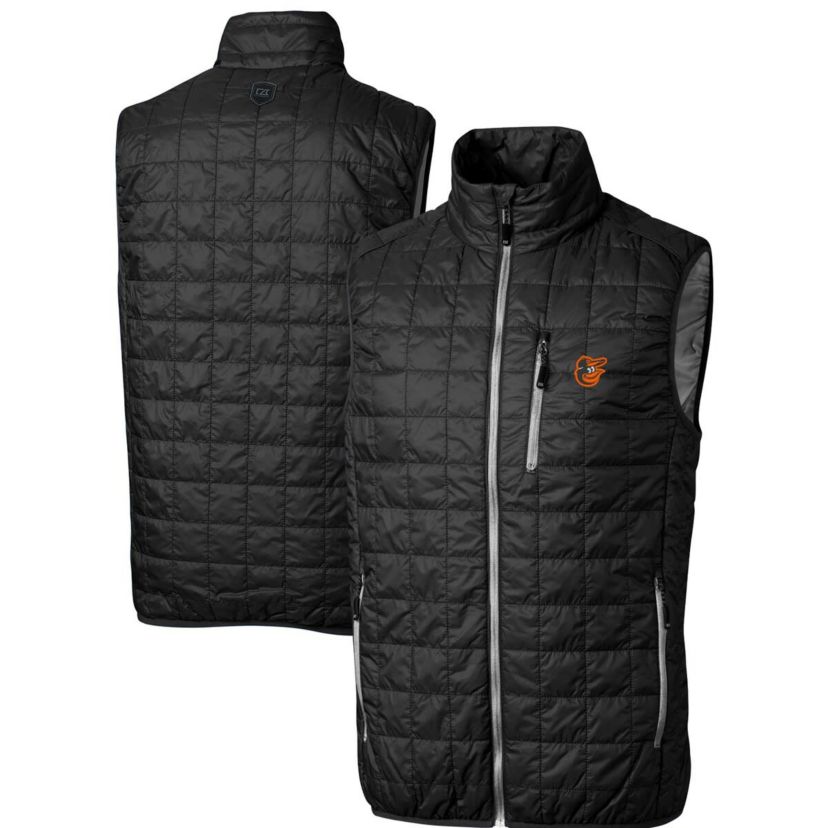 MLB Baltimore Orioles Big & Tall Rainier Full-Zip Puffer Vest