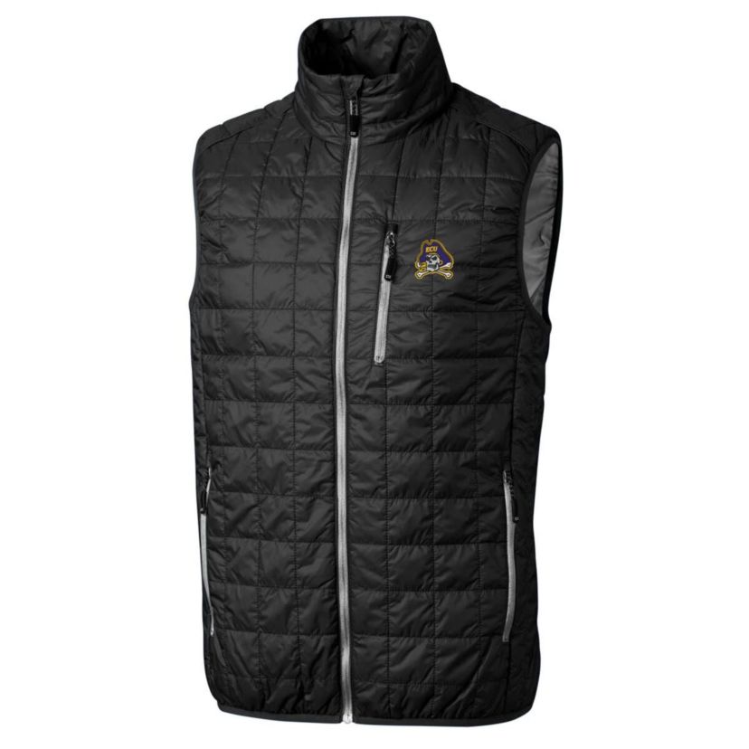 East Carolina Pirates NCAA ECU Pirates Big & Tall Rainier PrimaLoft Eco Full-Zip Puffer Vest