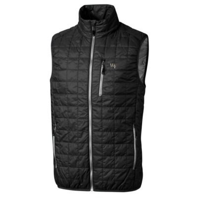 NCAA Wake Forest Demon Deacons Big & Tall Rainier PrimaLoft Eco Full-Zip Puffer Vest