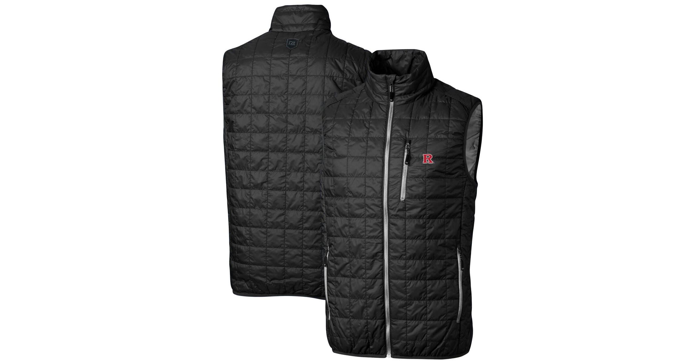 Rutgers Scarlet Knights NCAA Rutgers Knights Big & Tall Rainier PrimaLoft Eco Full-Zip Puffer Vest