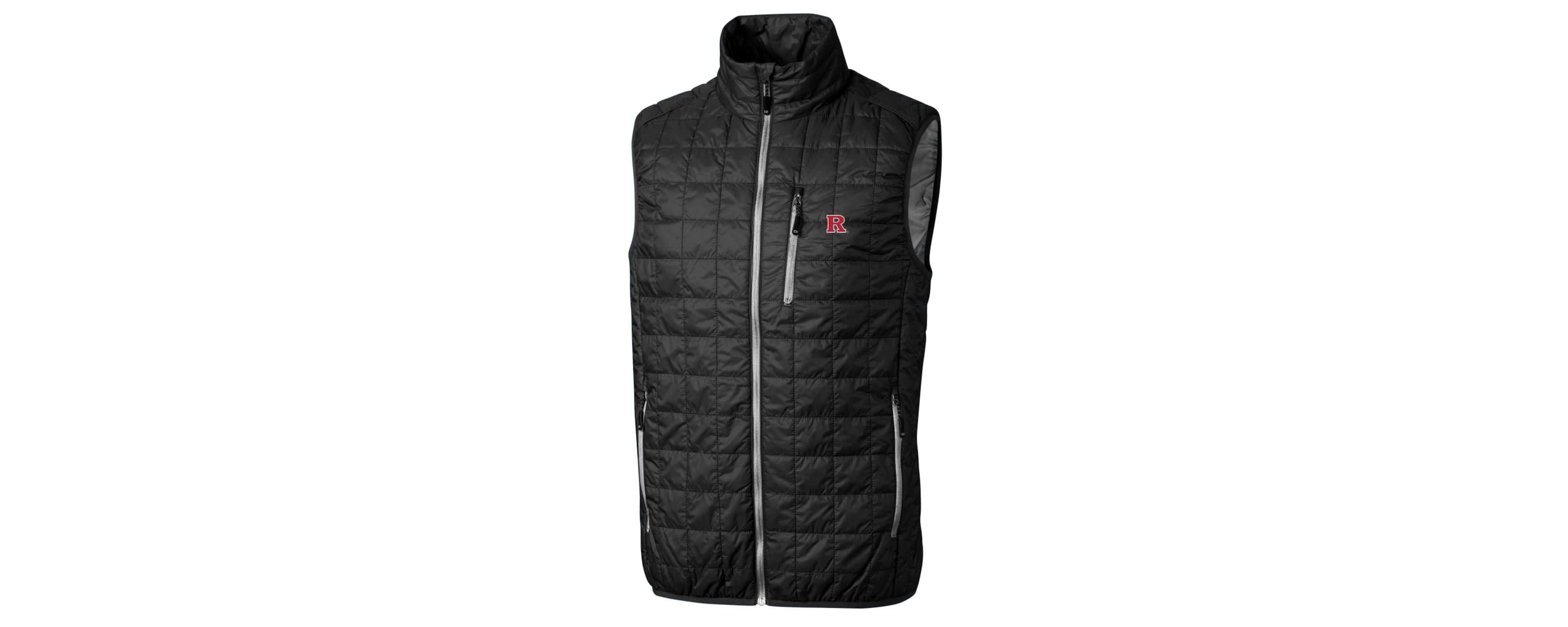 Rutgers Scarlet Knights NCAA Rutgers Knights Big & Tall Rainier PrimaLoft Eco Full-Zip Puffer Vest