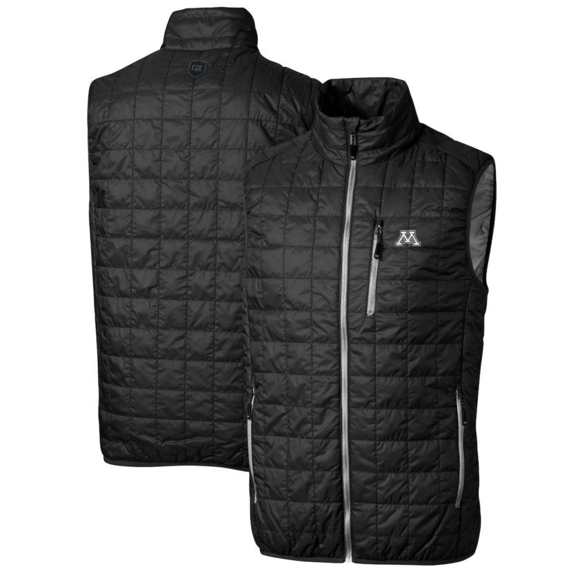 NCAA Minnesota Golden Gophers Big & Tall Rainier PrimaLoft Eco Full-Zip Puffer Vest