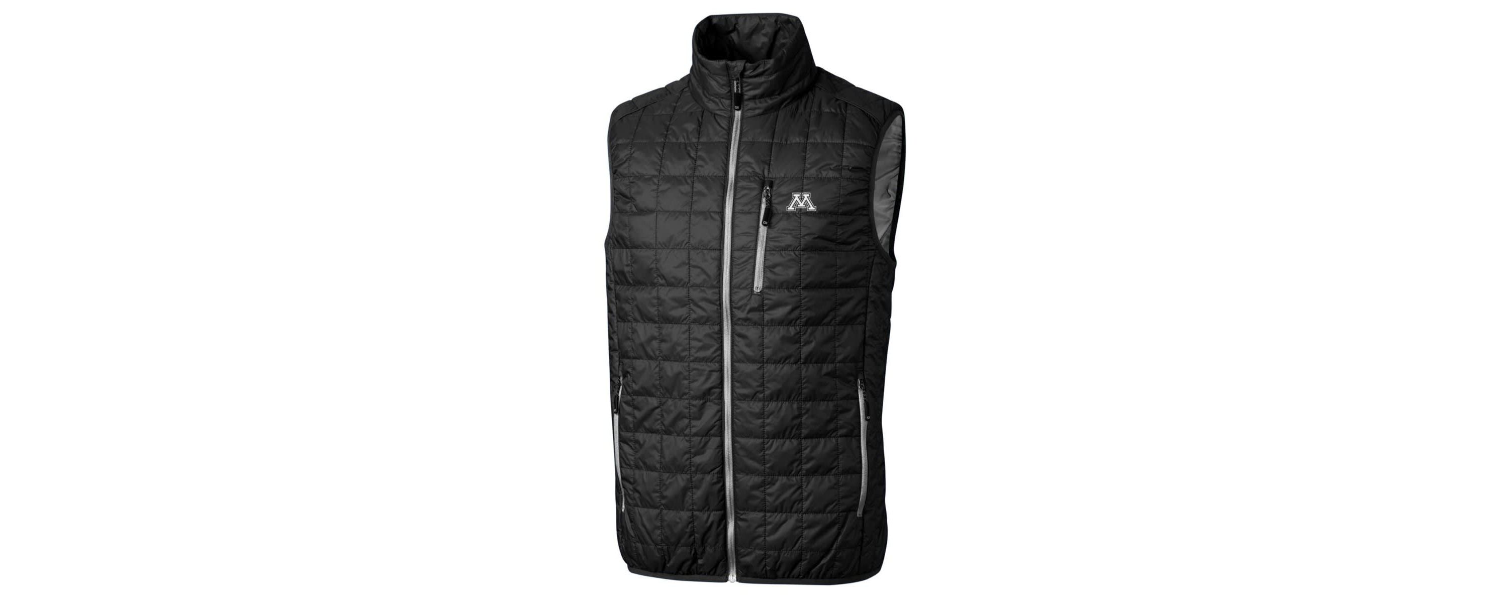 NCAA Minnesota Golden Gophers Big & Tall Rainier PrimaLoft Eco Full-Zip Puffer Vest