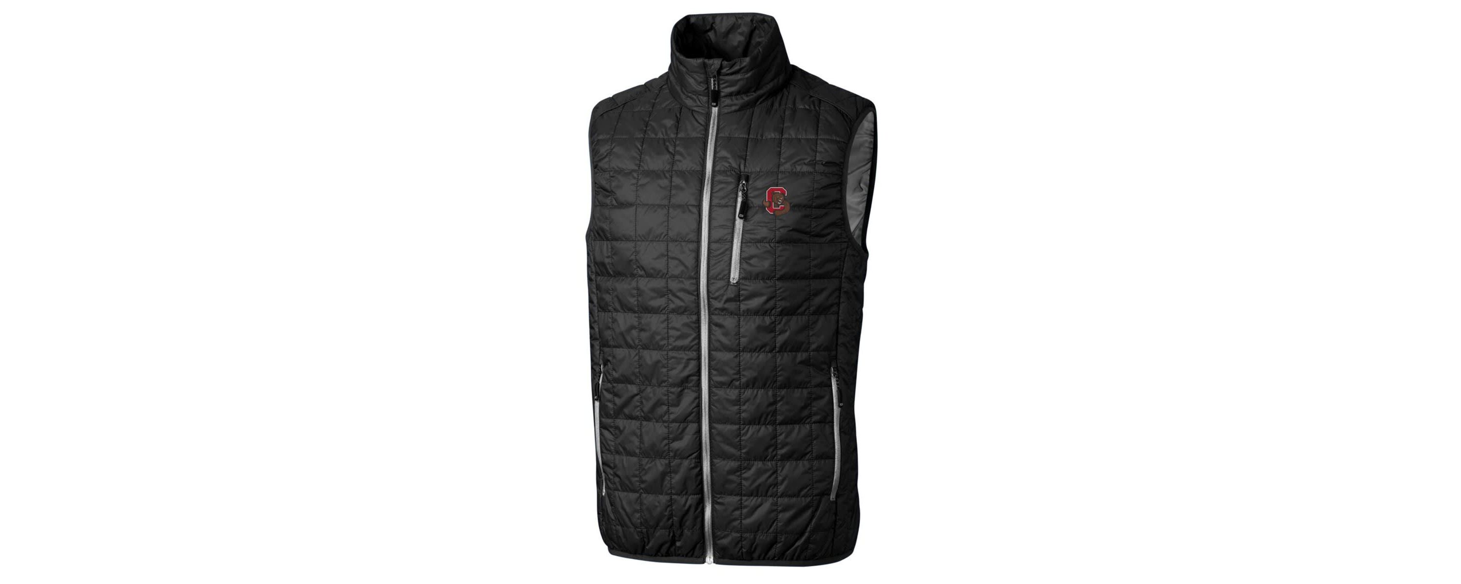 Cornell Big Red NCAA Cornell Big Big & Tall Rainier PrimaLoft Eco Full-Zip Puffer Vest