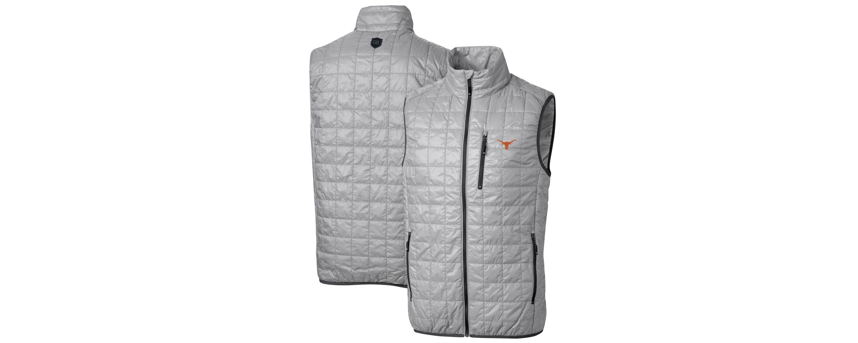 NCAA Texas Longhorns Big & Tall Rainier PrimaLoft Eco Full-Zip Puffer Vest