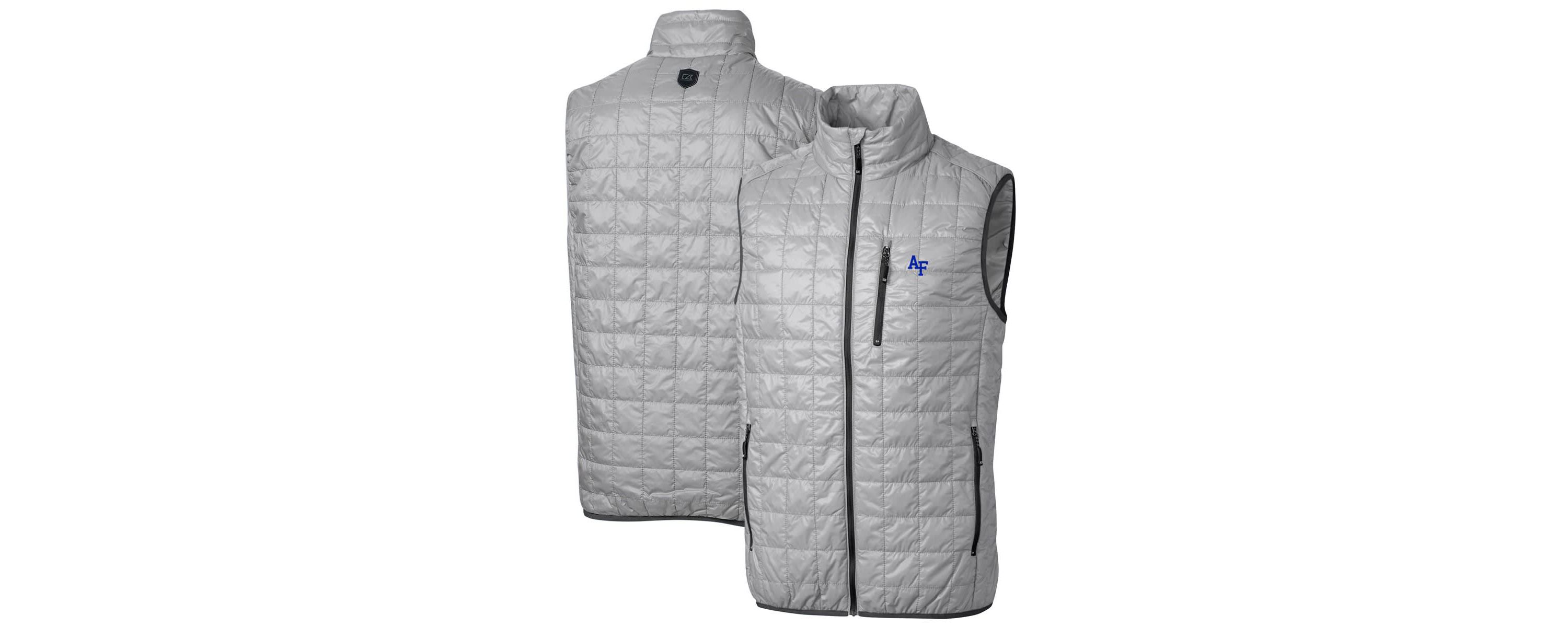 NCAA Air Force Falcons Big & Tall Rainier PrimaLoft Eco Full-Zip Puffer Vest