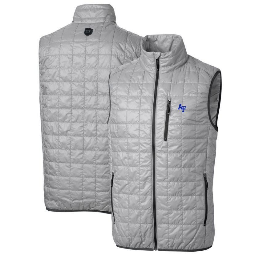 NCAA Air Force Falcons Big & Tall Rainier PrimaLoft Eco Full-Zip Puffer Vest
