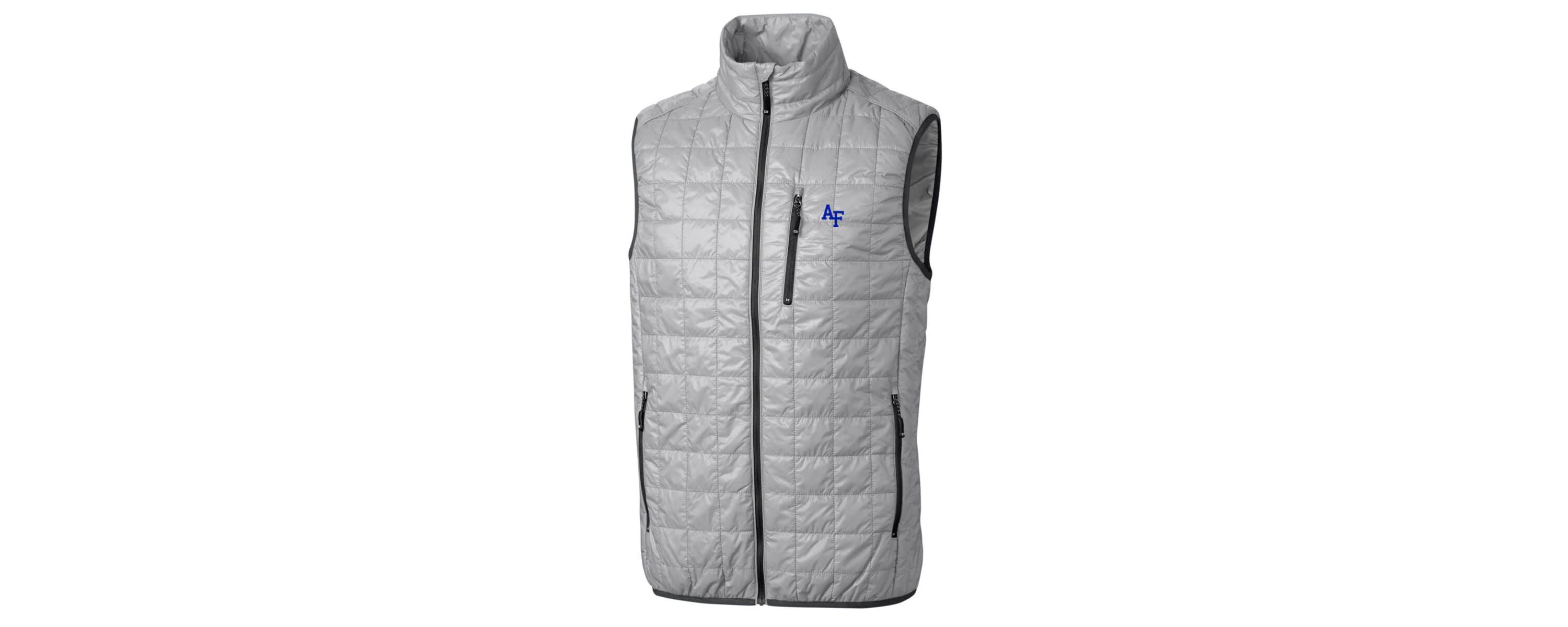 NCAA Air Force Falcons Big & Tall Rainier PrimaLoft Eco Full-Zip Puffer Vest