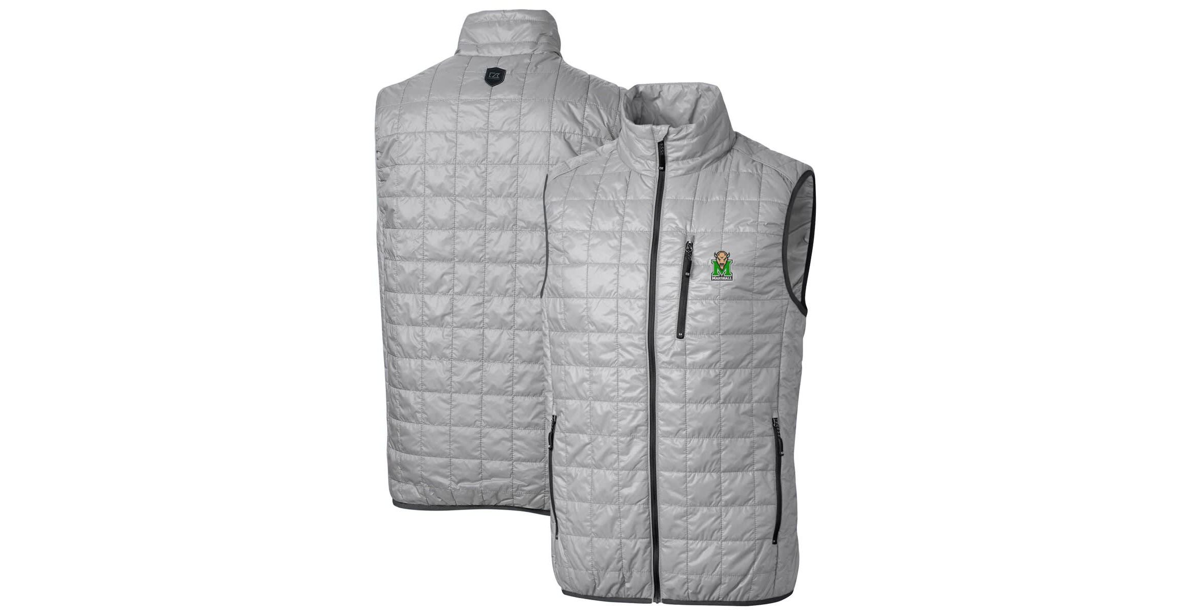 NCAA Marshall Thundering Herd Big & Tall Rainier PrimaLoft Eco Full-Zip Puffer Vest