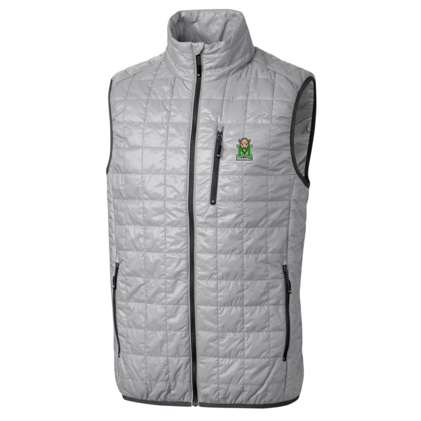 NCAA Marshall Thundering Herd Big & Tall Rainier PrimaLoft Eco Full-Zip Puffer Vest